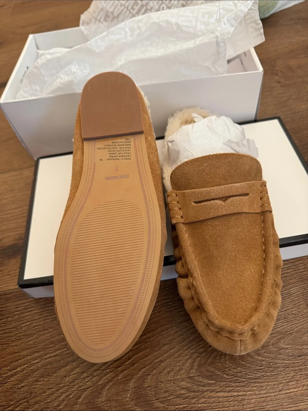 Steve Madden suede penny